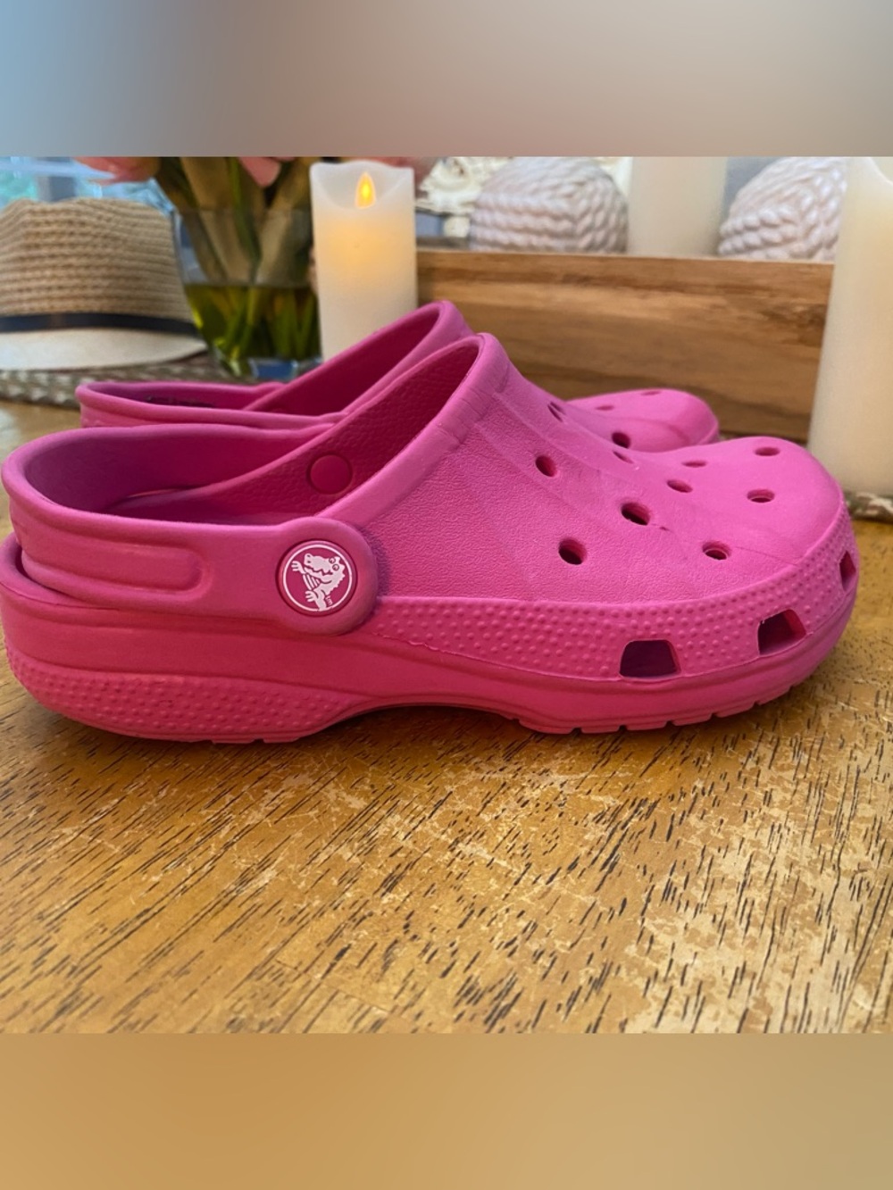 Girls Crocs size 2